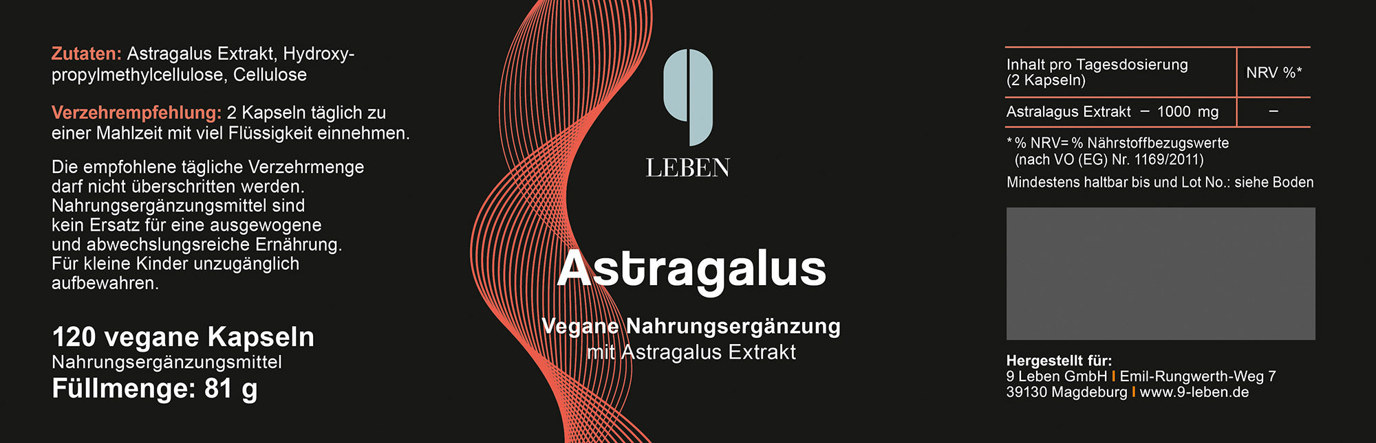 Astragalus Kapseln