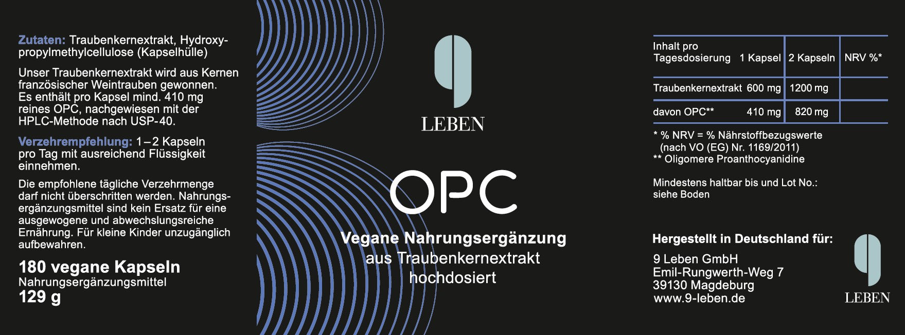 OPC Traubenkernextrakt